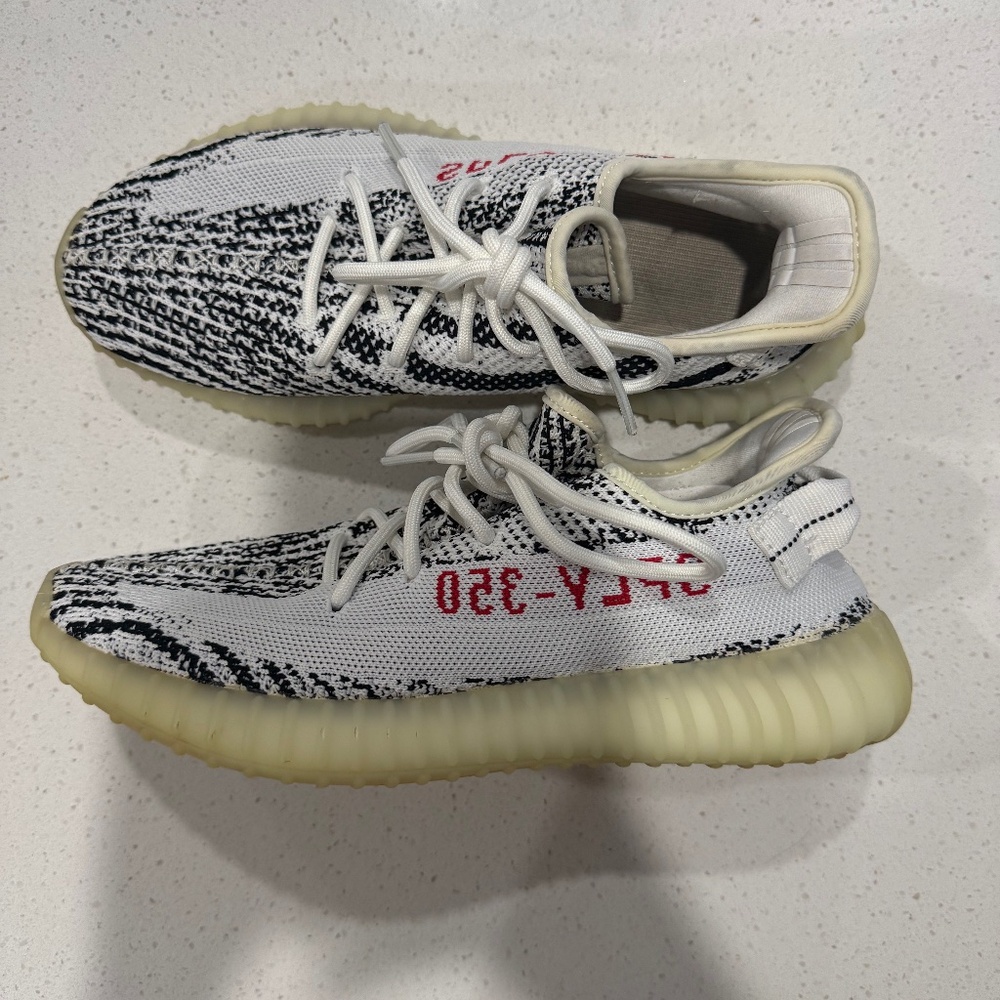 Zebra Yeezy Boost 350